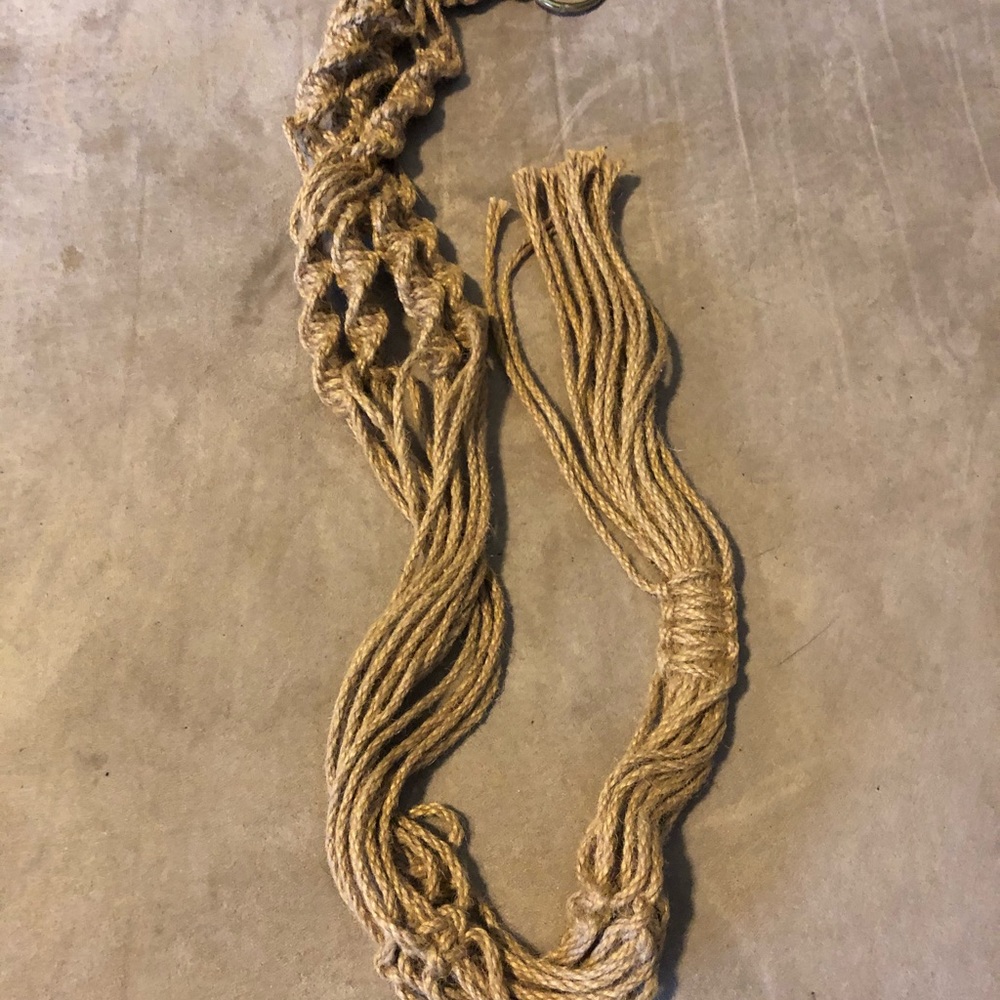 Hanging Planter Basket Rope
